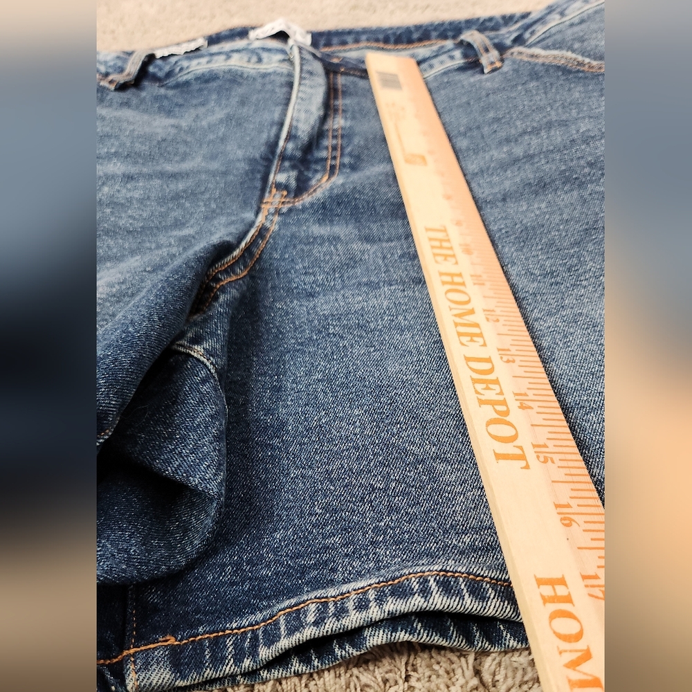 NWT/New Ava & Viv Women's Blue Jean Shorts (Size 22) - Picture 10 of 10